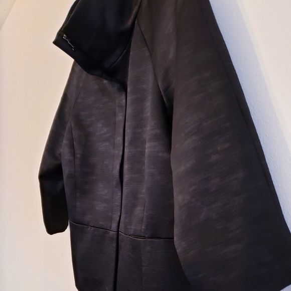 Ann Taylor black funnel neck jacket - Picture 4 of 9